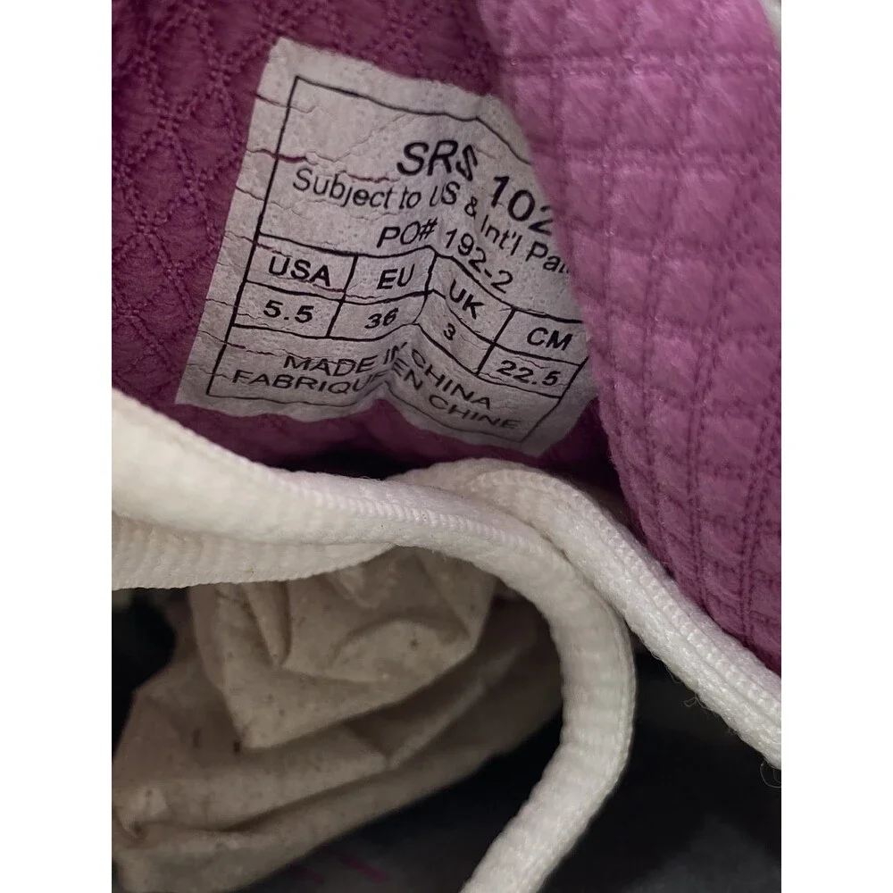 Spira STRIKER Women's LIGHTLY USED Walking Shoe White/Cotton Candy US Size 5.5
